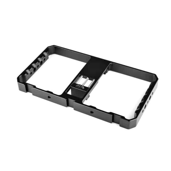 YELANGU PC06 YLG0909A Vlogging Live-Übertragung Smartphone Metallkäfig Video-Rig Filmemachen Aufnahmegriff Stabilisatorhalterung für iPhone, Galaxy, Huawei, Xiaomi, HTC, LG, Google und andere Smartphones, YLG0909A – Bild 3