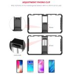 YELANGU PC06 YLG0909A Vlogging Live-Übertragung Smartphone Metallkäfig Video-Rig Filmemachen Aufnahmegriff Stabilisatorhalterung für iPhone, Galaxy, Huawei, Xiaomi, HTC, LG, Google und andere Smartphones, YLG0909A – Bild 8