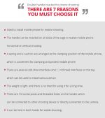 YELANGU PC02A Vlogging Live Broadcast Kunststoffkäfig Video Rig Filmmaking Stabilisator Halterung für iPhone, Galaxy, Huawei, Xiaomi, HTC, LG, Google und andere Smartphones, PC02A – Bild 6