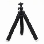 Flexibler Mini-Oktopus-Stativhalter aus Schaumstoff mit Telefonklemme und Fernbedienung – Bild 6