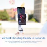 ZHIYUN YSZY018 Smooth-XS Handheld-Gimbal-Stabilisator Selfie-Stick für Smartphones, Belastung: 200 g, Smooth-XS(Pink), Smooth-XS(White) – Bild 6