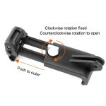 Selfie-Sticks, Einbeinstative, Telefonklemme für iPhone, Samsung, HTC, Sony, LG und andere Smartphones, Clipbereich: 6–9 cm, Phone Clamp – Bild 7