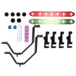 Smartphone Live Broadcast Bracket Dual-Selfie-Halterungskits mit 2x V-Halterung + 3x Telefonclips, Für iPhone, Galaxy, Huawei, Xiaomi, HTC, Sony, Google und andere Smartphones – Bild 9