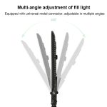 TRIOPO TTV-600 36 + 36W 5500-3200K 600 LEDs Flache Füllleuchte mit Fernbedienung und Display – Bild 4