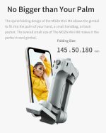 MOZA Mini MX 3-Achsen-faltbarer tragbarer Gimbal-Stabilisator für Action-Kamera und Smartphone, Mini MX – Bild 14