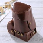 Ganzkörper-Kameratasche aus PU-Leder für Nikon D5300 / D5200 / D5100 (18–55 mm/18–105 mm/18–140 mm Objektiv), For D5300 – Bild 5