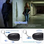 BJY-08 130 dB Dual Bright LEDs Persönlicher Alarm Frauen Selbstverteidigungsalarm – Bild 5