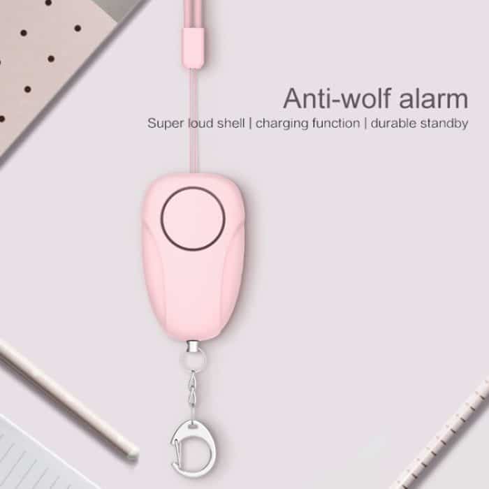 2 PCS 8610 120dB Double Alarm Sound Personal Alarm Frauen Selbstverteidigungssirene – Bild 2