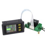 90V 20A Farbe Dual-Display Spannung Stromzähler Lade-Entlade-Messzähler mit Relais – Bild 2