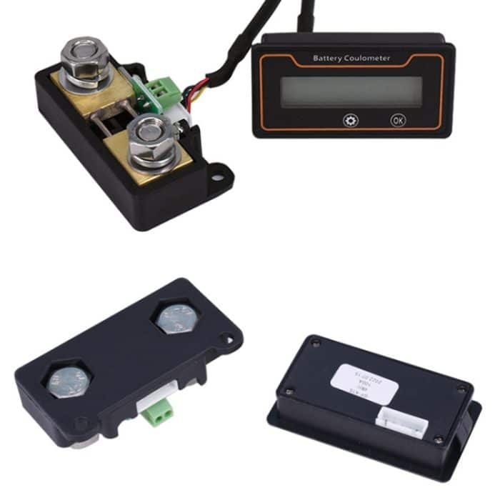 2 m 50 A 12 V 48 V Digitalanzeige DC-Strom Voltmeter Blei-Säure-Lithium-Batterie-Lademesser – Bild 3