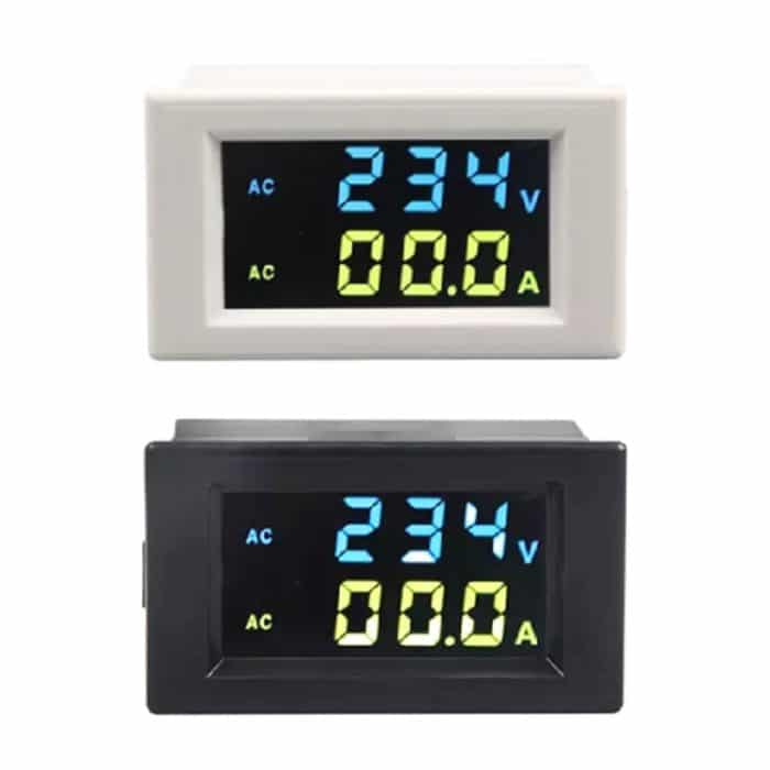 D85-2042A 110 V 220 V 380 V 100 A Digital AC Voltmeter Amperemeter Strom Ampere Volt Meter LCD Panel Monitor – Bild 2