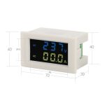 D85-2042A 110 V 220 V 380 V 100 A Digital AC Voltmeter Amperemeter Strom Ampere Volt Meter LCD Panel Monitor – Bild 4