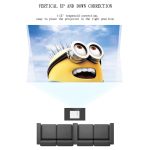 YG520 1800 Lumen HD-LCD-Projektor, eingebauter Lautsprecher, kann U-Disk lesen, mobile Festplatte, SD-Karte, AV-Anschluss, DVD, Set-Top-Box., Standard Version – Bild 10