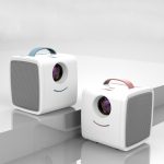W-S1 10W Kinder-Videoprojektor 30 Lumen HD 1080P LCD-Technologie, unterstützt AV / USB / Mini-SD-Karte / HDMI / Audio – Bild 2