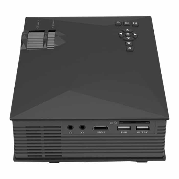 UC68 80ANSI 800x400 Heimkino Multimedia HD 1080P LED-Projektor, unterstützt USB / SD / HDMI / VGA / IR – Bild 4