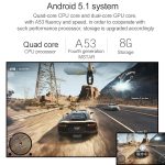 Wejoy K5 + 3400 Lumen 1280x1080 1080P Android 5.1 HD Bluetooth WiFi Smart 3D Ultrakurzfokus-Projektor, unterstützt HDMI x 2 / USB x 2 / Micro SD-Karte – Bild 8