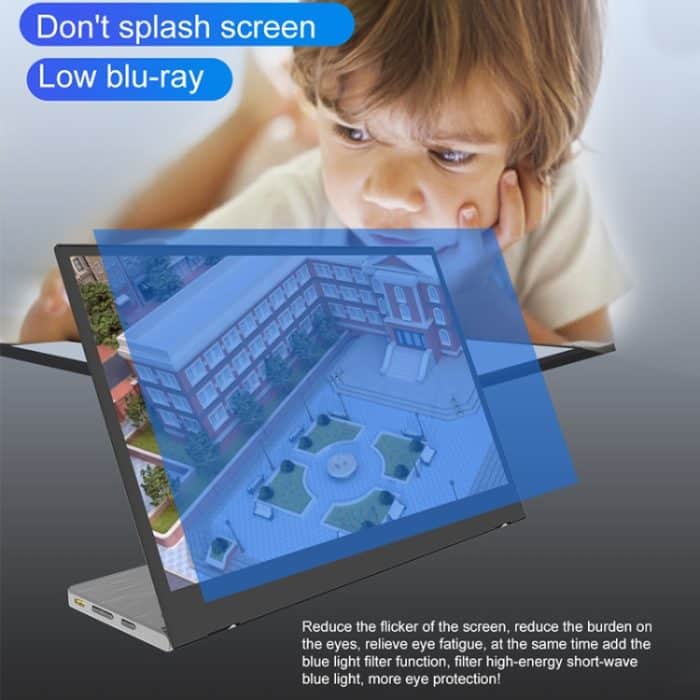 M8 14-Zoll 1080P Ultradünnes tragbares HD-Display mit schmaler Kante – Bild 16