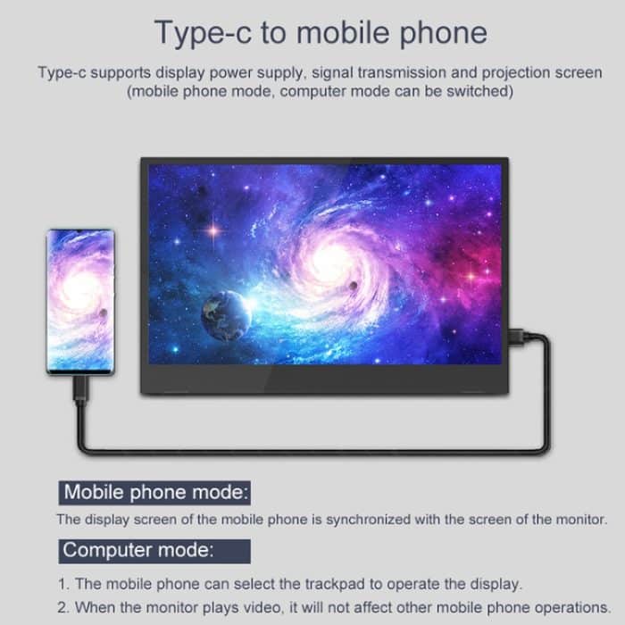 M8 14-Zoll 1080P Ultradünnes tragbares HD-Display mit schmaler Kante – Bild 10