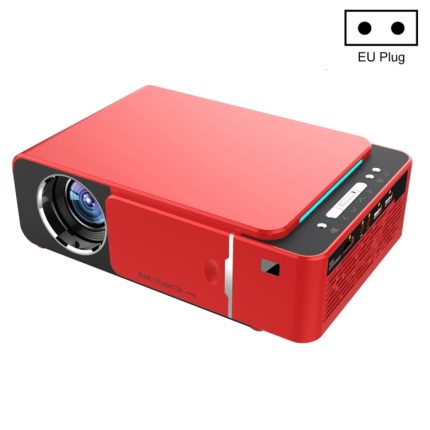 T6 2000ANSI Lumen 1080P LCD Mini-Theaterprojektor, Telefonversion, EU-Stecker, Phone Version EU Plug