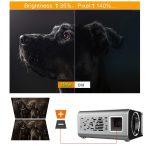T6 2000ANSI Lumen 1080P LCD Mini-Theaterprojektor, Telefonversion, EU-Stecker, Phone Version EU Plug – Bild 8