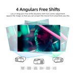 AUN U001 4K 18000 Lumen tragbarer Heimkino-LED-HD-Digitalprojektor, US Plug, UK Plug, AU Plug – Bild 8