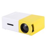 YG-300 0,8-2M 24-60 Zoll 400-600 Lumen LED-Projektor HD-Heimkino mit 3-in-1-Videokonvertierungskabel und Fernbedienung, Größe: 12,6 x 8,6 x 4,6 cm, EU-Stecker – Bild 4