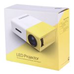 YG-300 0,8-2M 24-60 Zoll 400-600 Lumen LED-Projektor HD-Heimkino mit 3-in-1-Videokonvertierungskabel und Fernbedienung, Größe: 12,6 x 8,6 x 4,6 cm, EU-Stecker – Bild 9