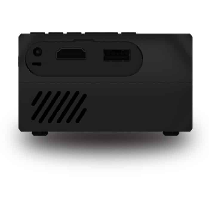 YG320 320*240 Mini-LED-Projektor Heimkino, unterstützt HDMI & AV & SD & USB, YG320 Black, YG320 Silver, YG320 White – Bild 17