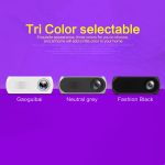 YG320 320*240 Mini-LED-Projektor Heimkino, unterstützt HDMI & AV & SD & USB, YG320 Black, YG320 Silver, YG320 White – Bild 3