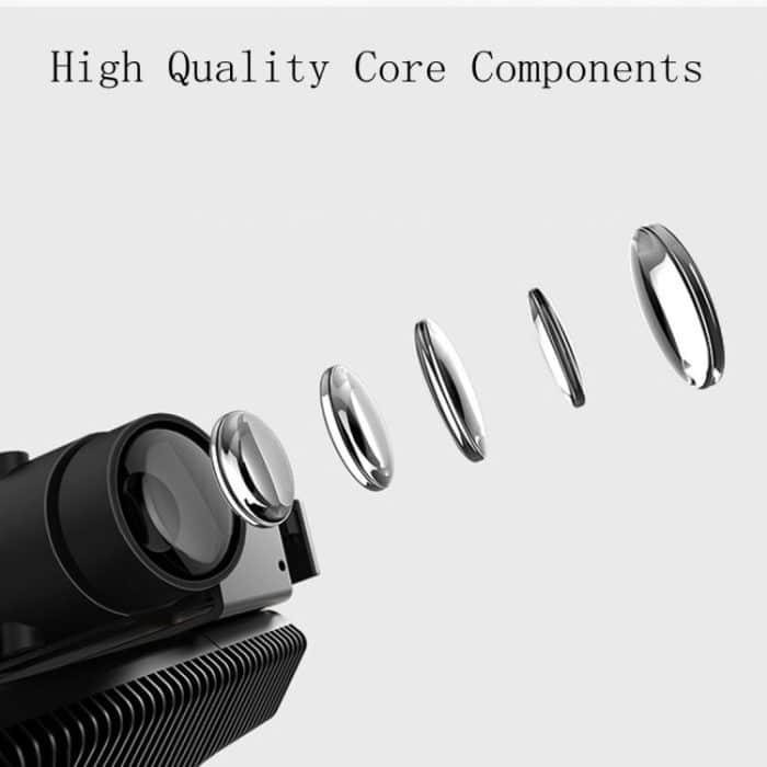 RD-805B 960 * 640 1200 Lumen tragbarer Mini-LED-Heimkinoprojektor mit Fernbedienung, unterstützt USB + VGA + HDMI + AV + TV, RD-805B Standard Version Black, RD-805B Standard Version White – Bild 7