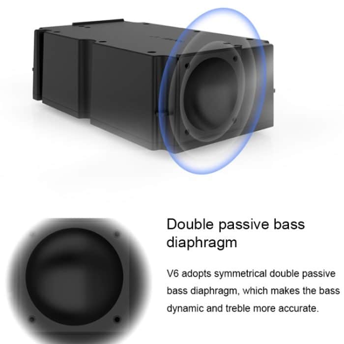 TOUMEI V6 3800 Lumen Android 6.0 3D Smart DLP-Projektor, 2 GB + 32 GB, unterstützt Dualband-WLAN / Bluetooth / HDMI / TF-Karte / RJ45 – Bild 8