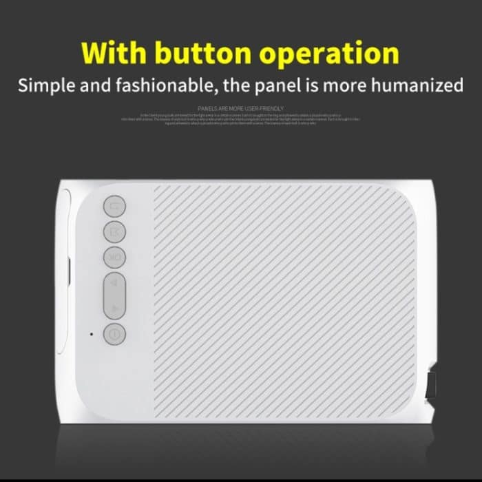 YG320 320*240 Mini-LED-Projektor Heimkino, unterstützt HDMI & AV & SD & USB – Bild 7