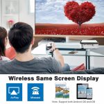 Wejoy L6 5 Zoll 200 ANSI Lumen 1920 x 1080P Android 6.0 HD Bluetooth 4.0 WiFi HD Smart Projektor, unterstützt AV / VGA / HDMI / 2 x USB / RJ45, 1G + 8G – Bild 13