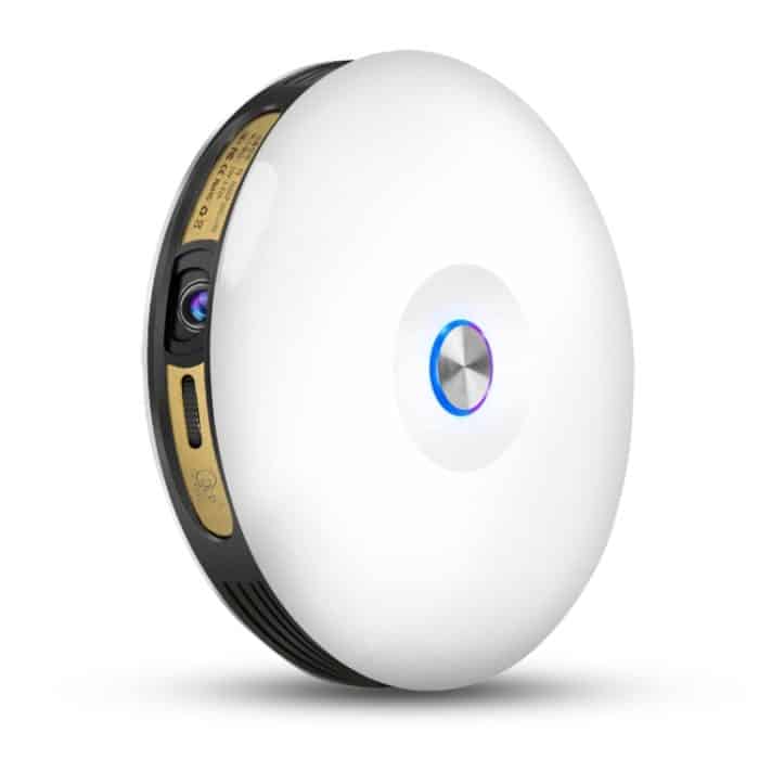 CACACOL ITC-DO8 220LM WiFi Smart 1280 * 800 DLP DMD LED tragbarer Projektor mit Fernbedienung, Android 6.1, MSD6A628 Quad Core, 2 GB RAM, 32 GB ROM, WiFi, BT, HDMI, ohne Stativhalter – Bild 3