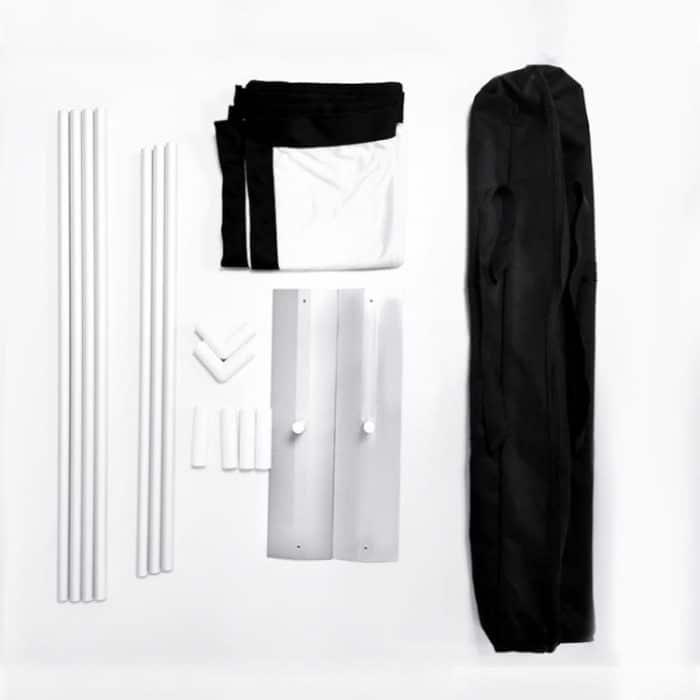 Außenhalterung Faltbarer Polyester-Projektor-Filmvorhang, Größe: 84 Zoll (16: 9) – Bild 6