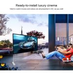 Außenhalterung Faltbarer Polyester-Projektor-Filmvorhang, Größe: 84 Zoll (16: 9) – Bild 7