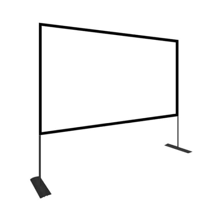 Außenhalterung Faltbarer Polyester-Projektor-Filmvorhang, Größe: 120 Zoll (16: 9) – Bild 3