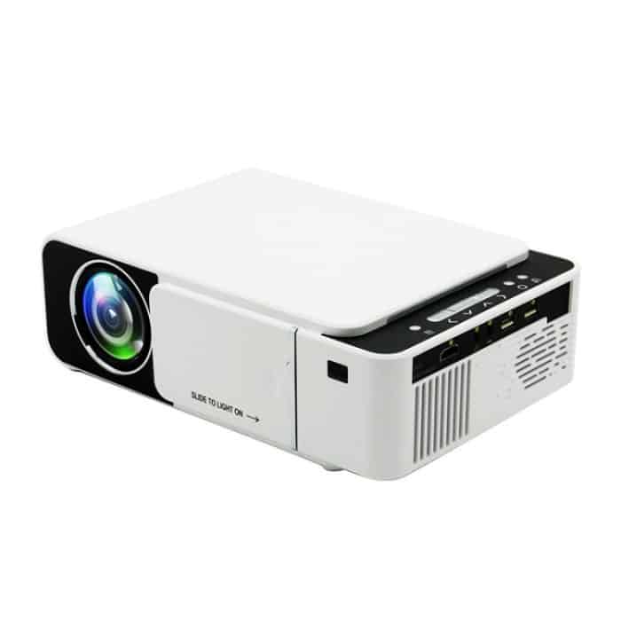 T5 100Ani Lumen 1024x600 LED + LCD-Technologie Smart Projector, Unterstützung HDMI / SD-Karte / 2 x USB / Audio 3,5 mm, gleiche Bildschirmversion – Bild 2