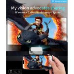 T5 100Ani Lumen 1024x600 LED + LCD-Technologie Smart Projector, Unterstützung HDMI / SD-Karte / 2 x USB / Audio 3,5 mm, gleiche Bildschirmversion – Bild 7