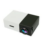 YG300 400LM tragbarer Mini-Heimkino-LED-Projektor mit Fernbedienung, unterstützt HDMI-, AV-, SD- und USB-Schnittstellen – Bild 4