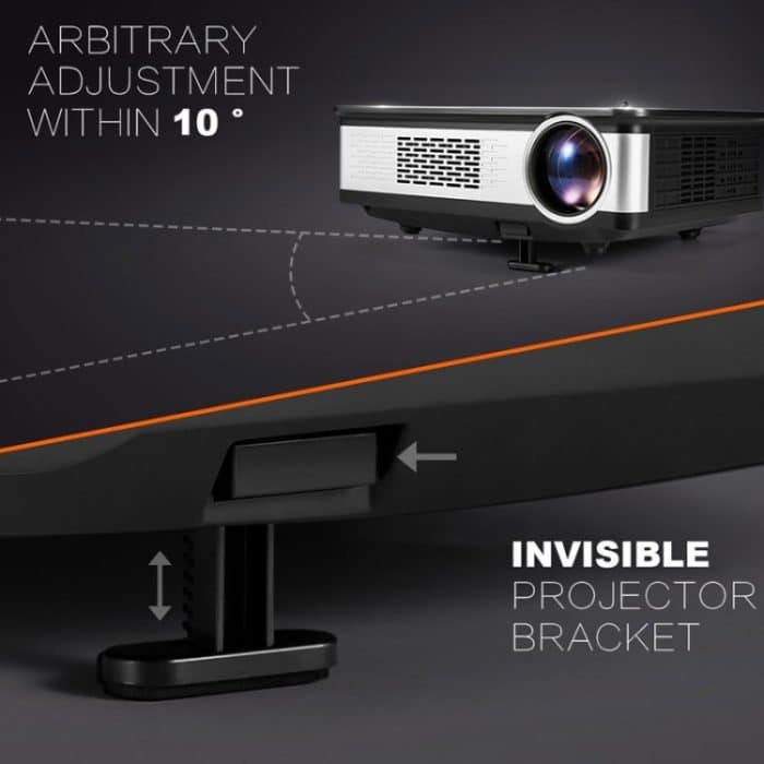 Wejoy L2 300ANSI Lumen 5,8 Zoll LCD-Technologie HD 1280*768 Pixel Projektor mit Fernbedienung, VGA, HDMI, L2 – Bild 11