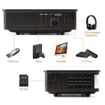 Wejoy L2 300ANSI Lumen 5,8 Zoll LCD-Technologie HD 1280*768 Pixel Projektor mit Fernbedienung, VGA, HDMI, L2 – Bild 12