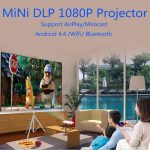 Wejoy DL-S6+ 1000 Lumen 854x480 Smart Mini Projektor, RK3128 CPU, 1GB+32GB, Android 4.4, Bluetooth, WLAN, HDMI, DL-S6+/Rose Gold – Bild 15