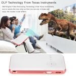 Wejoy DL-S6+ 1000 Lumen 854x480 Smart Mini Projektor, RK3128 CPU, 1GB+32GB, Android 4.4, Bluetooth, WLAN, HDMI, DL-S6+/Rose Gold – Bild 8