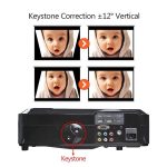 Wejoy L3 300ANSI Lumen 5,8 Zoll LCD-Technologie HD 1280*768 Pixel Projektor mit Fernbedienung, VGA, HDMI, L3 – Bild 9