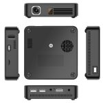 Wejoy DL-S10 120ANSI Lumen 854x480 Smart Mini Projektor, RK3328 ARM Cortex-A53 Quad Core 1,5GHz CPU, 2GB+16GB, Android 7.1.2, Bluetooth, WLAN, HDMI, DL-S10 – Bild 7
