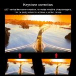 Cheerlux C9 1280x720 720P HD Smart Projektor, unterstützt HDMI x 2 / USB x 2 / VGA / AV, C9 – Bild 8