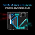 RD825 1280x720 2200LM Mini-LED-Projektor Heimkino, unterstützt HDMI & AV & VGA & USB, allgemeine Version, General Version – Bild 8