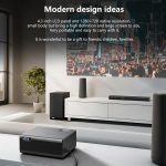 RD825 1280x720 2200LM Mini-LED-Projektor Heimkino, unterstützt HDMI & AV & VGA & USB, Smart-Version, Smart Version – Bild 2