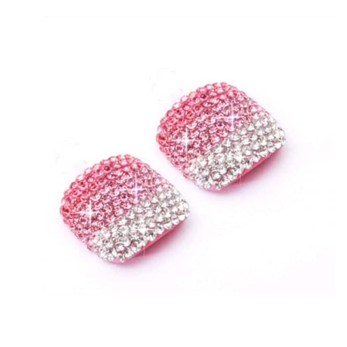 2 PCS Crystal Fake Nail Art Tips Strass Full Cover Zehennägel Aufkleber Aufkleber, NO:01, NO:02, NO:03, NO:04, NO:05, NO:06, NO:07, NO:08, NO:09, NO:10, NO:11, NO:12, NO:13, NO:14, NO:15, NO:16, NO:17, NO:18, NO:19, NO:20, NO:21, NO:22, NO:23, NO:24... – Bild 2